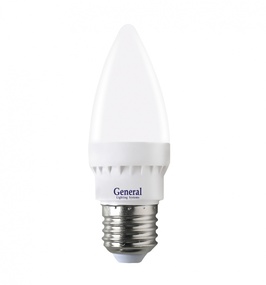 Лампа LED Свеча CF 7W 2700K E27 General 650000 оптом