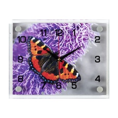 Часы настенные 2026-1078 Бабочка