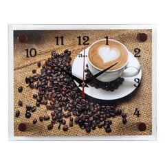 Часы настенные 2026-571 Чашечка любимого кофе