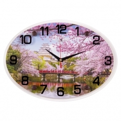 Часы настенные 2434-005 Цветущая сакура