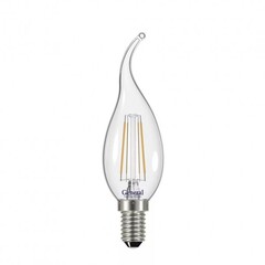 Лампа LED Свеча на ветру 8W 4500K E14 (прозрачное стекло) 