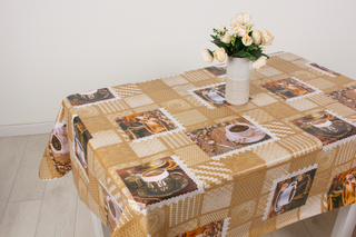 81463-4 Кафетерий Клеенка Удачная ПВХ  на н/о 1/50м*130