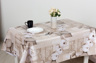 82015A-M Японские камни Клеенка Mirror ПВХ  на н/о 1/20м*140