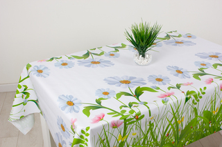 8800 Луговые цветы Клеенка Удачная ПВХ  на н/о 1/50м*130