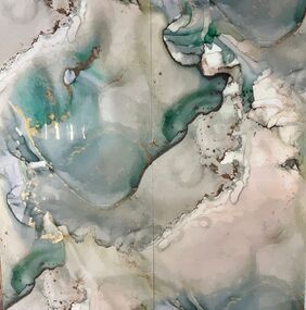 Панель самоклеющаяся 30*60см / Уют 1108BZ-AH