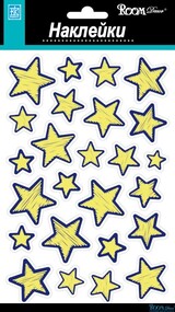 Наклейка декор "RoomDecor" PUA 1701 Светящиеся звездочки оптом