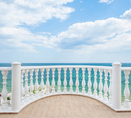 Фотопанно Divino Балкон с видом на океан (D-040)