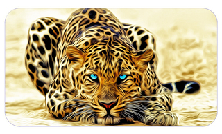 Коврик для дома Диона (60*40) Леопард