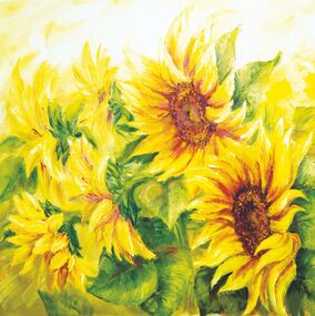 Подсолнухи /6л/ 210*200 Фотообои Симфония