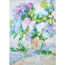 Сирень  /2л/ 140*100 Фотообои Симфония